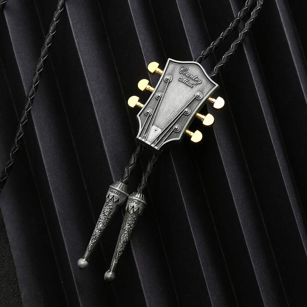 Japanese Brand Guitar Head Bolo Tie Size ONE SIZE - 2 Thumbnail