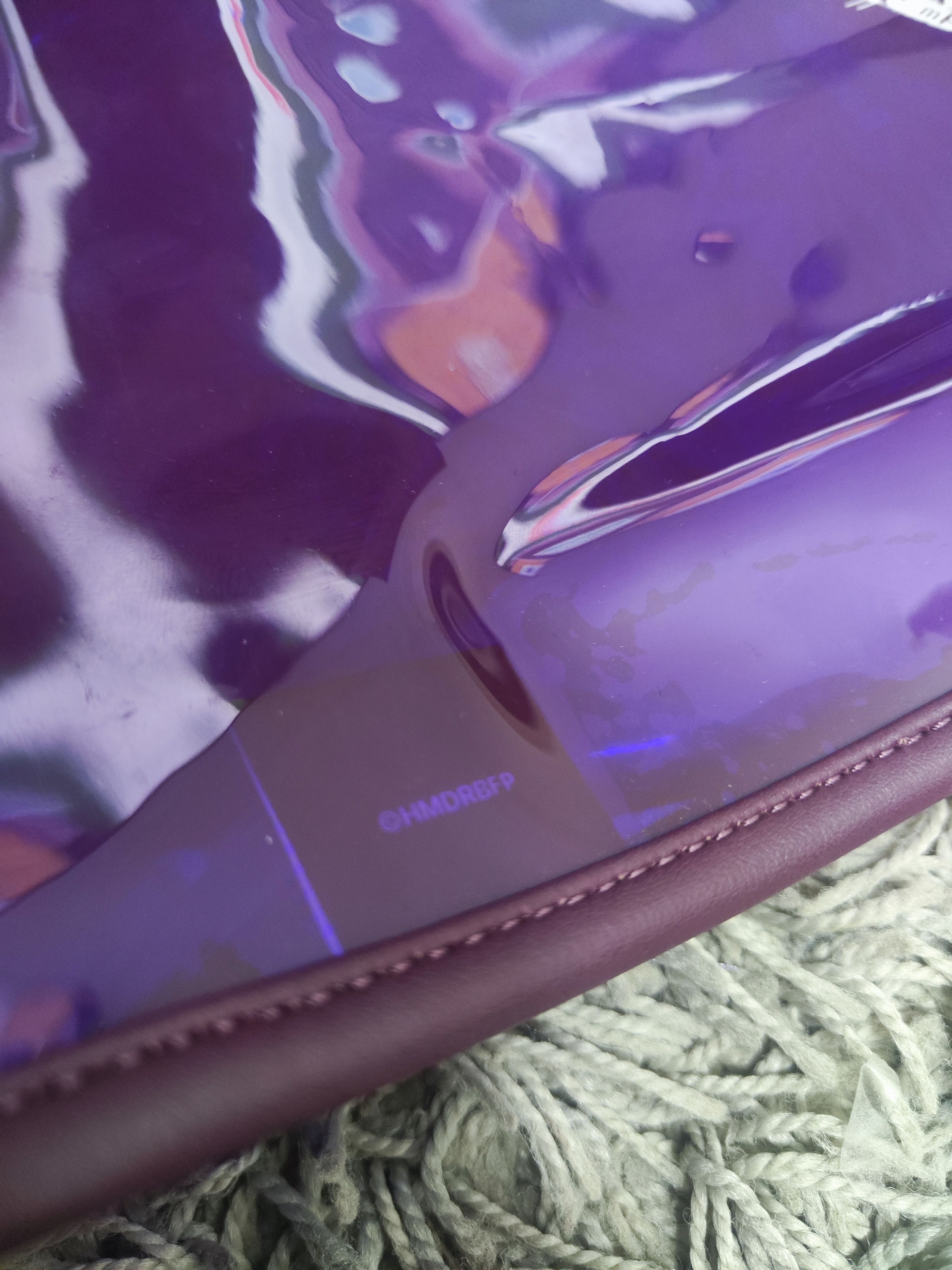 Japanese Brand Cyberpunk Purple Neon Translucent Bag Size ONE SIZE - 8 Thumbnail