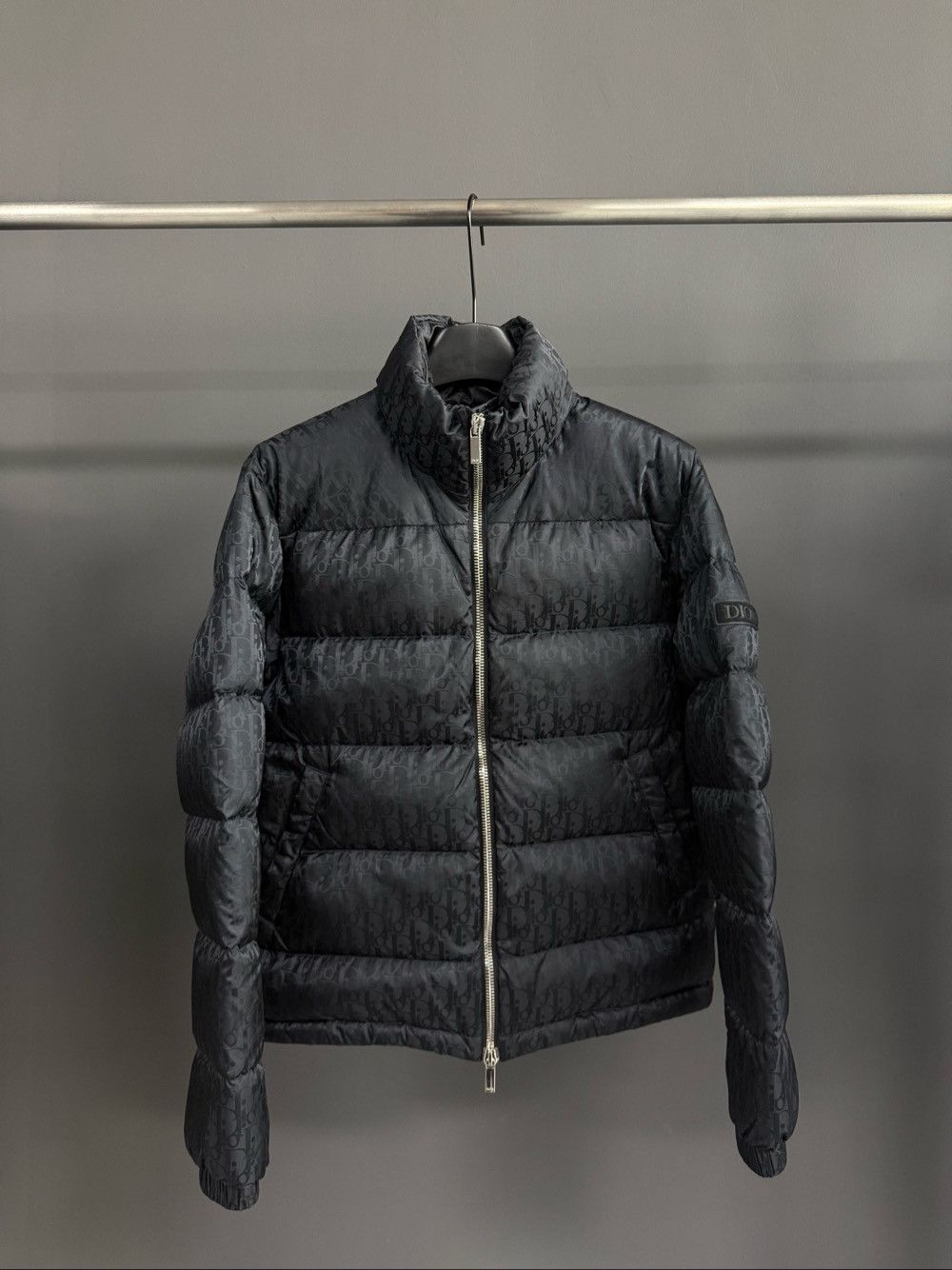 Dior Dior Oblique Puffer Jacket Size M Size US M / EU 48-50 / 2 - 1 Thumbnail