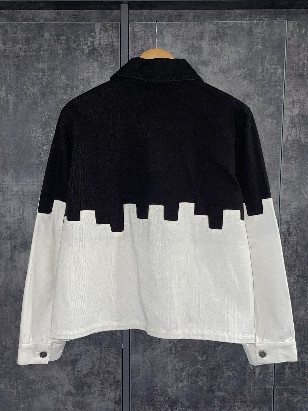 Alice + Olivia Rare Alice + Olivia Two Tone Boxy Jacket YSL Acne Rick Prada Size L / US 10 / IT 46 - 10 Thumbnail
