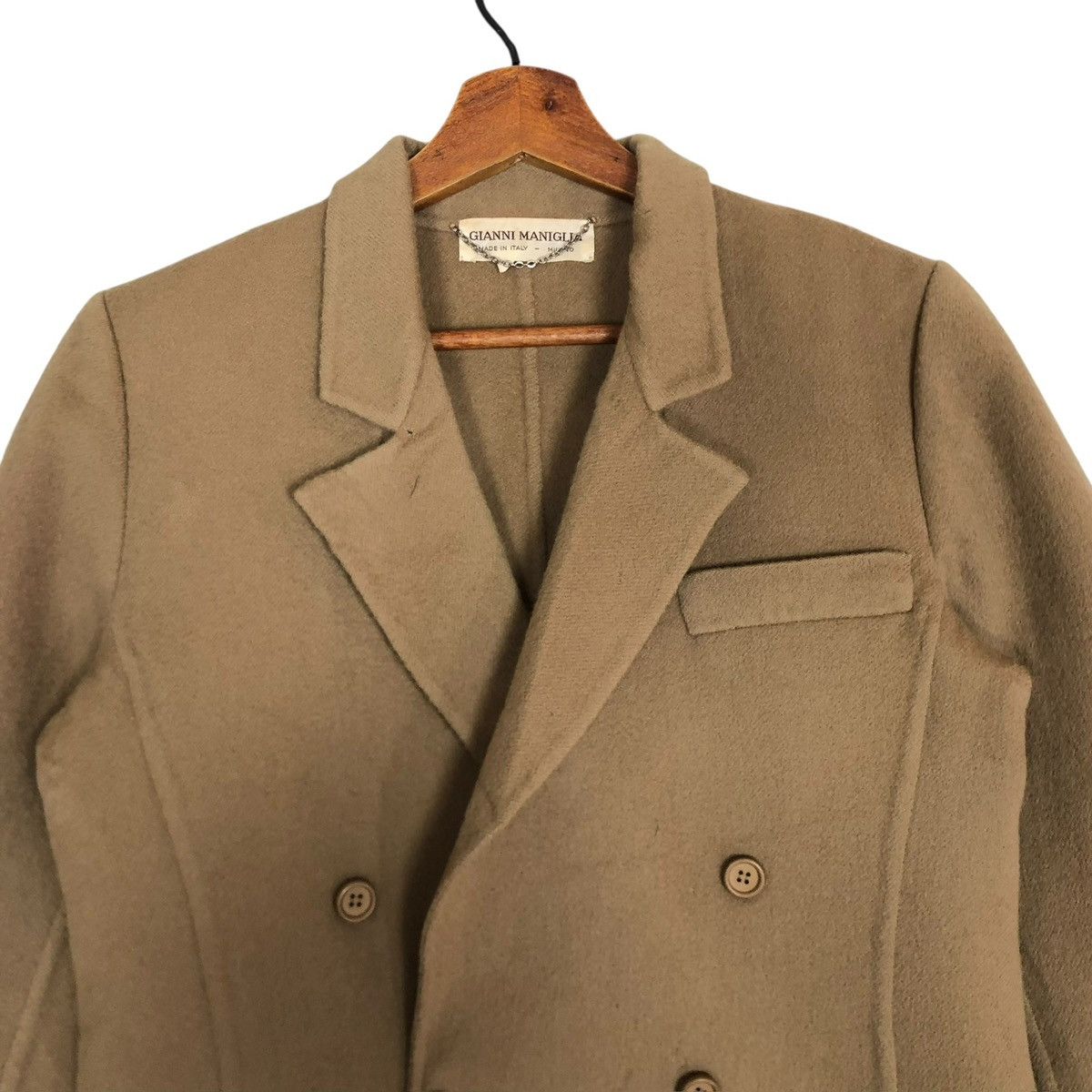 Other Vintage Gianni Maniglia Milano Italy Coat Double Breasted Size S / US 4 / IT 40 - 7 Thumbnail
