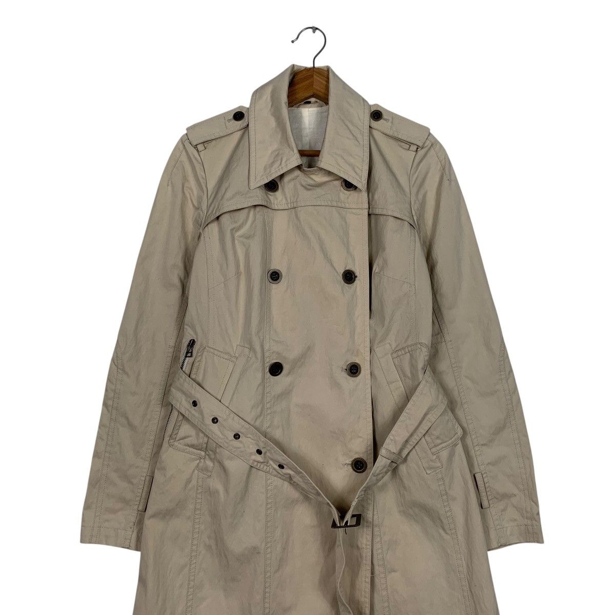 French Connection French Connection Double Breasted Trench Coat Size M / US 6-8 / IT 42-44 - 3 Thumbnail
