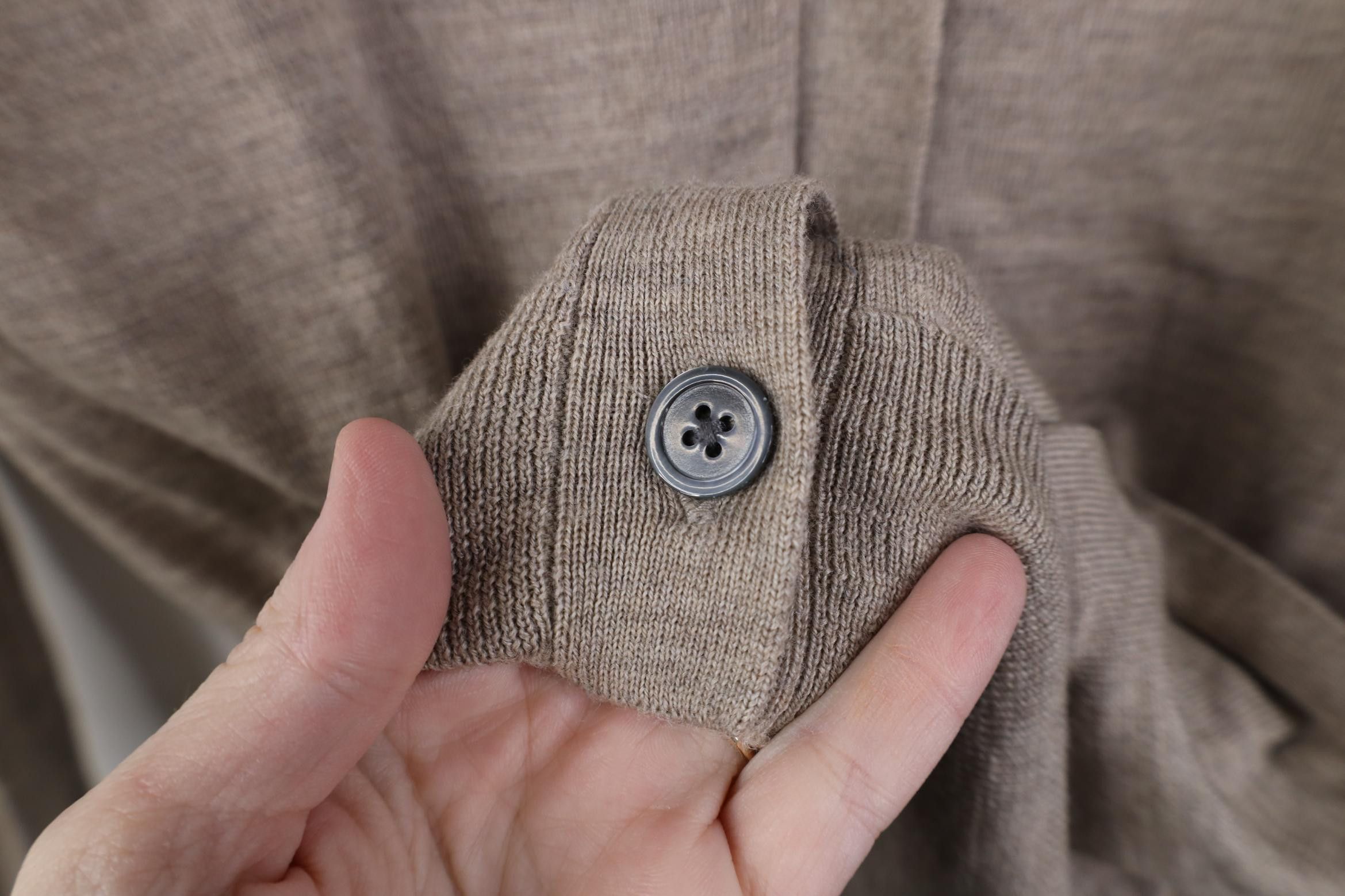 Polo Ralph Lauren Vintage 90s Ralph Lauren Merino Wool Knit Cardigan Sweater Size S / US 4 / IT 40 - 6 Thumbnail