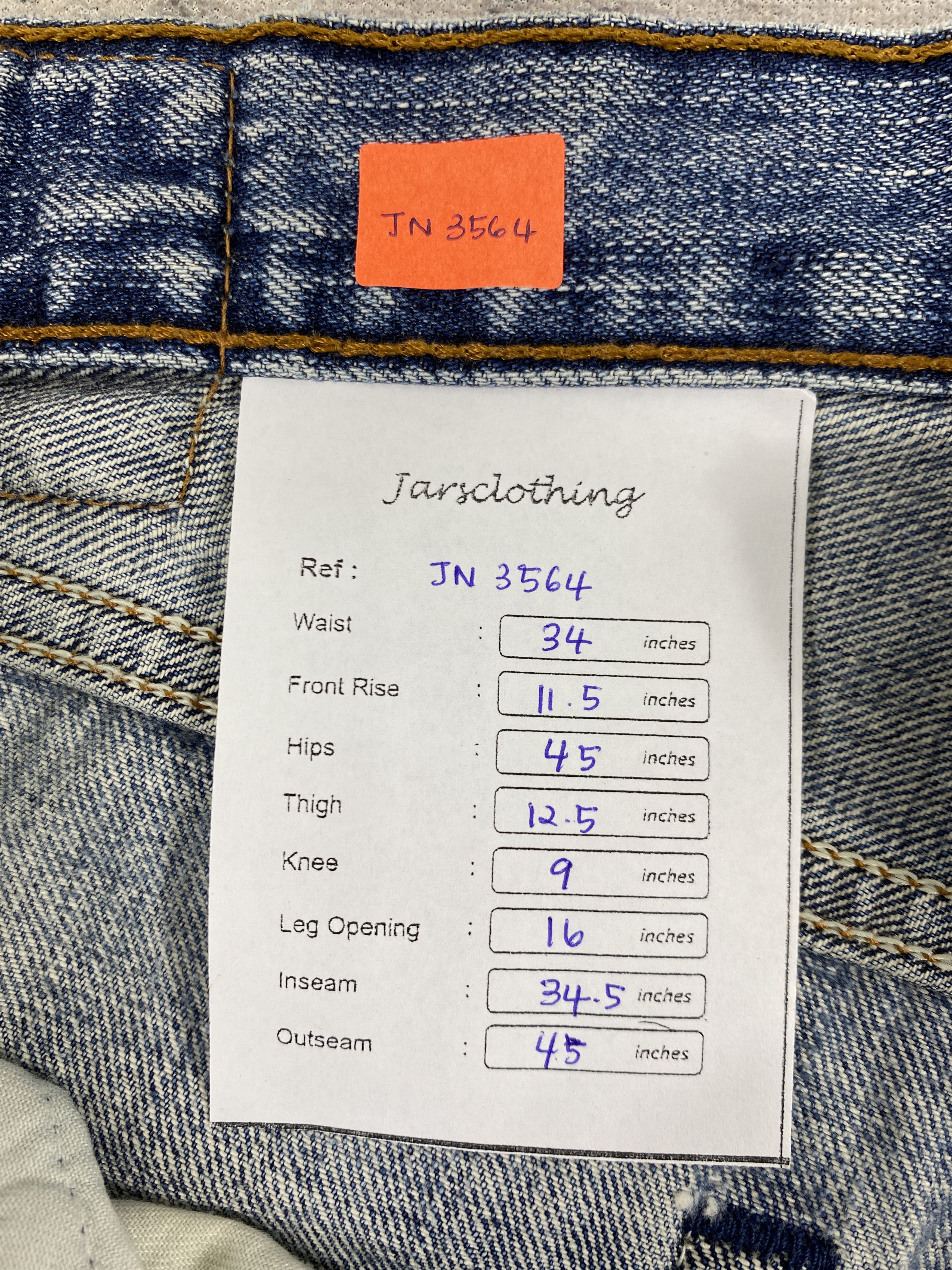 Levi's Distressed Blue Vintage Levi's 502 Jeans 34x34.5 - JN3564 Size US 34 / EU 50 - 8 Thumbnail
