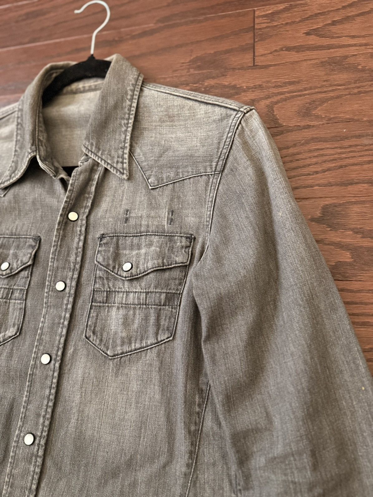 Number (N)ine Number (N)ine F/W07 western denim shirt Size US S / EU 44-46 / 1 - 3 Thumbnail