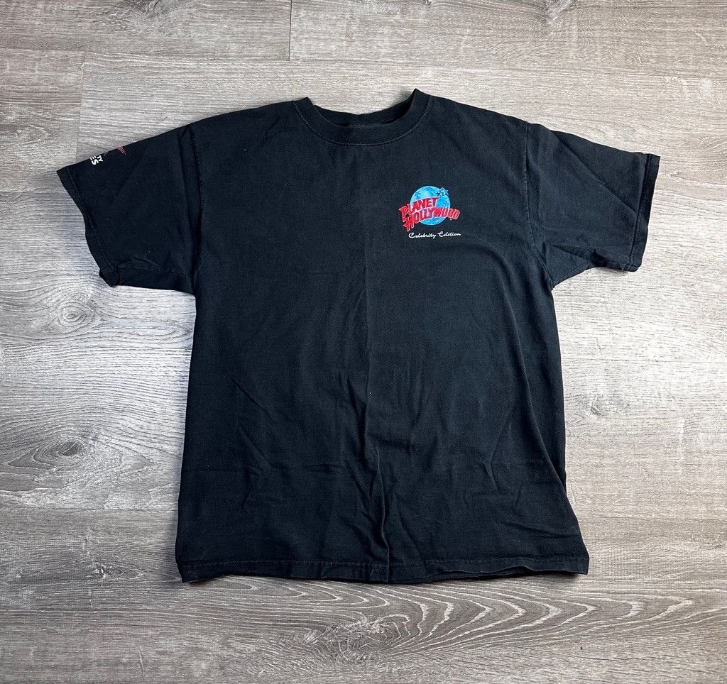 Vintage Men's Vintage Planet Hollywood T-Shirt, Size L, Black Size US L / EU 52-54 / 3 - 2 Thumbnail