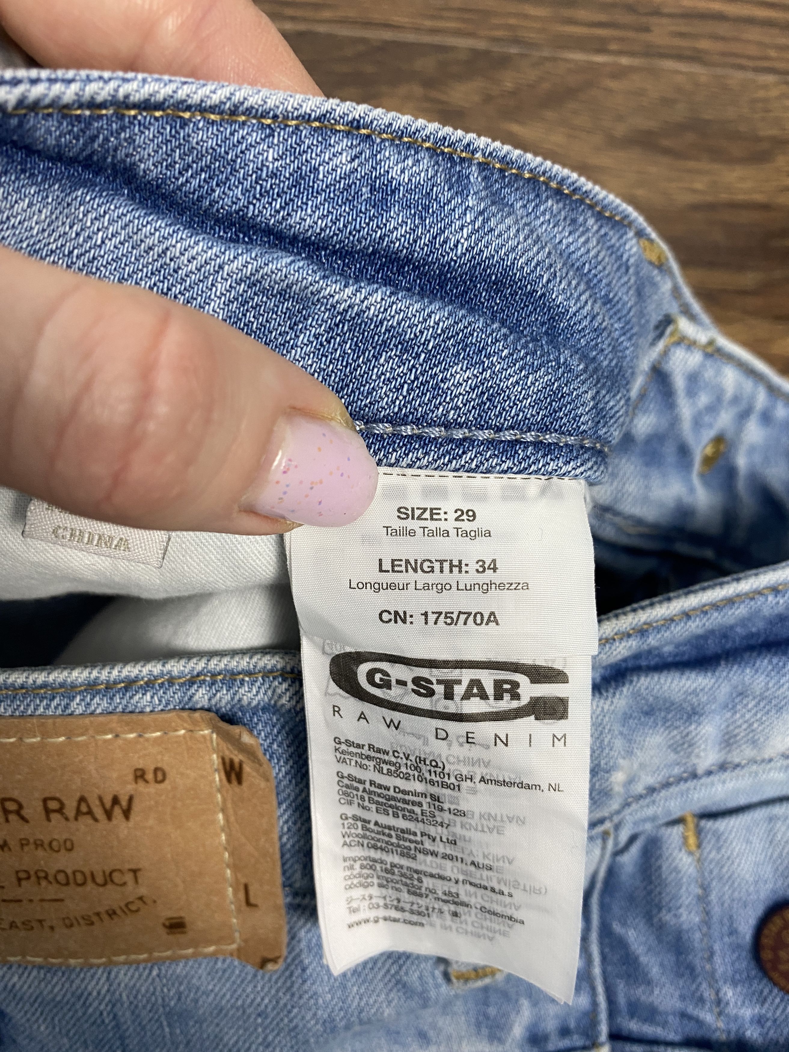 G-Star G Star Raw vintage biker jeans denim pants y2k Size US 29 - 5 Thumbnail