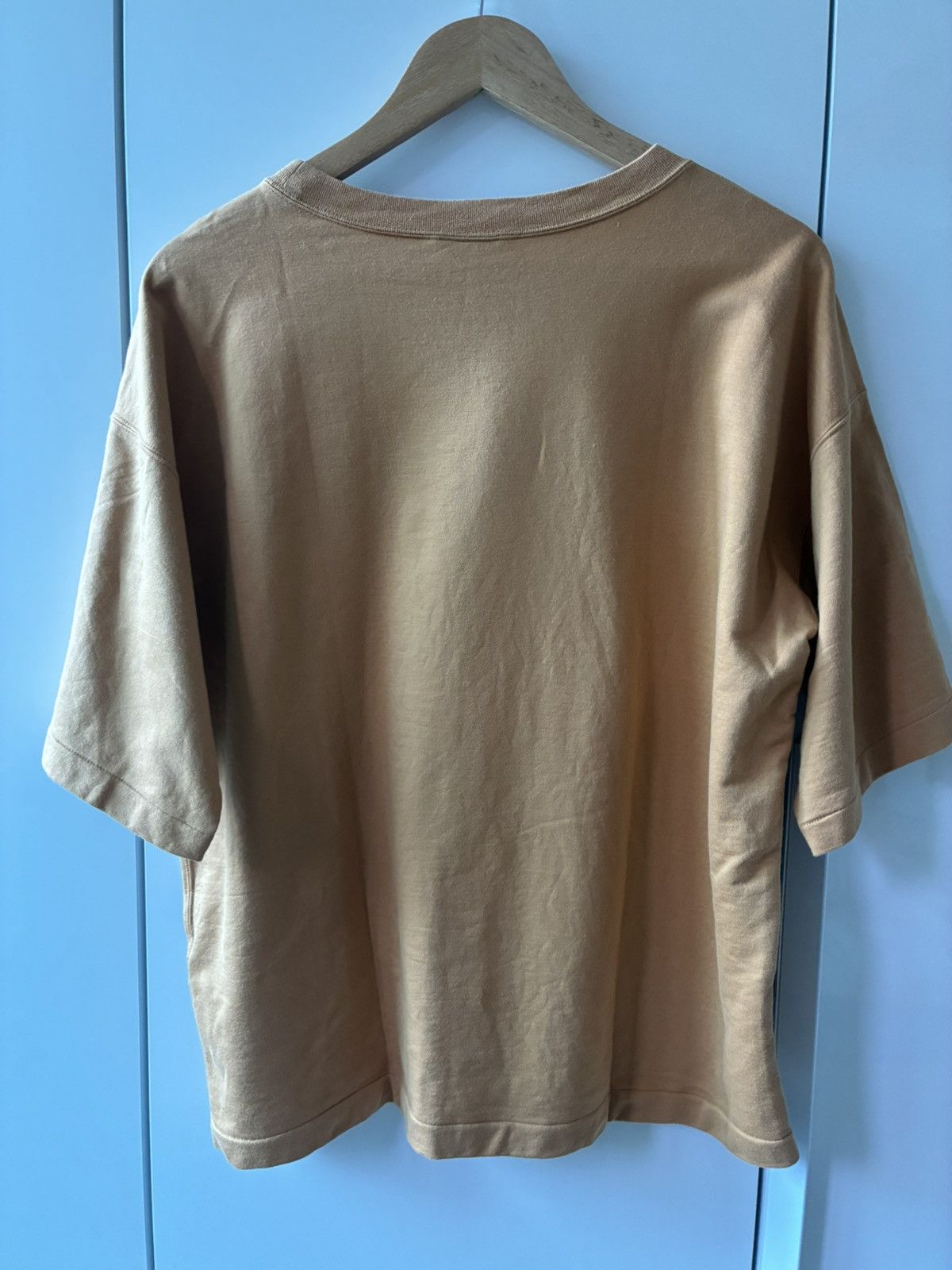Auralee Auralee Heavy Weight Smooth Jersey Tee — Mustard / Size 3 Size US M / EU 48-50 / 2 - 2 Thumbnail