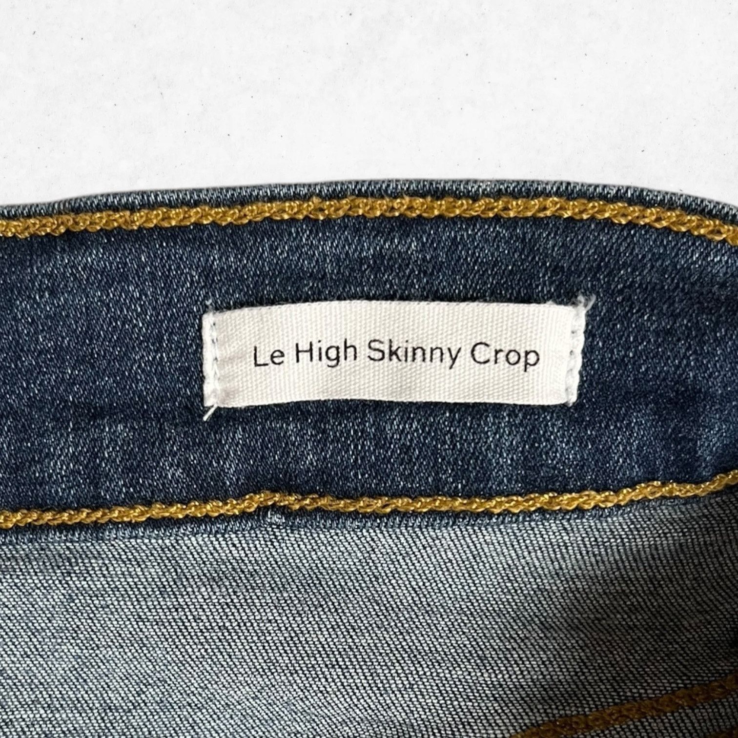 Frame FRAME Le High Skinny Crop Jeans Women's 29 Stretch Size 29" - 6 Thumbnail