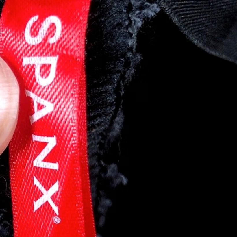 Spanx SPANX Womens Pants Black Pull On High Rise Skinny Jeggings XL Regular Rise Slim Stretch Waist 35in Inseam 24in Size 24" / US 00 / IT 34 - 4 Thumbnail