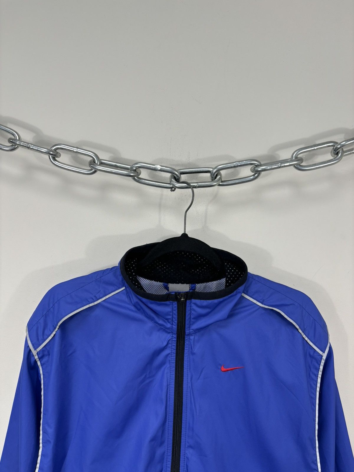Nike Vintage Nike Y2K Clima-Fit Retro Hype Blue Track Jacket Size US M / EU 48-50 / 2 - 8 Thumbnail