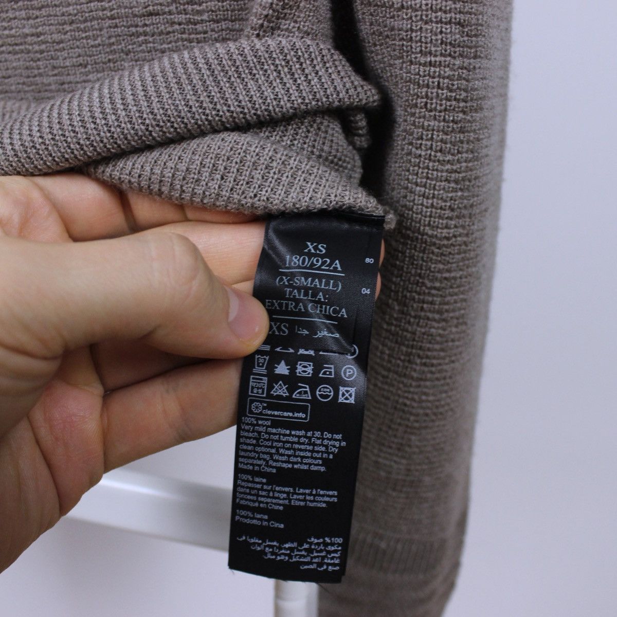 Allsaints Allsaints Merino Wool Ivar Henley Sweater Size US XS / EU 42 / 0 - 9 Thumbnail