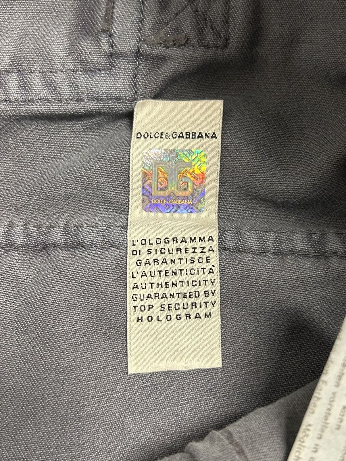 Dolce & Gabbana SS2011 Garment-Dyed Heavy Military Canvas Pants Size US 32 / EU 48 - 15 Thumbnail