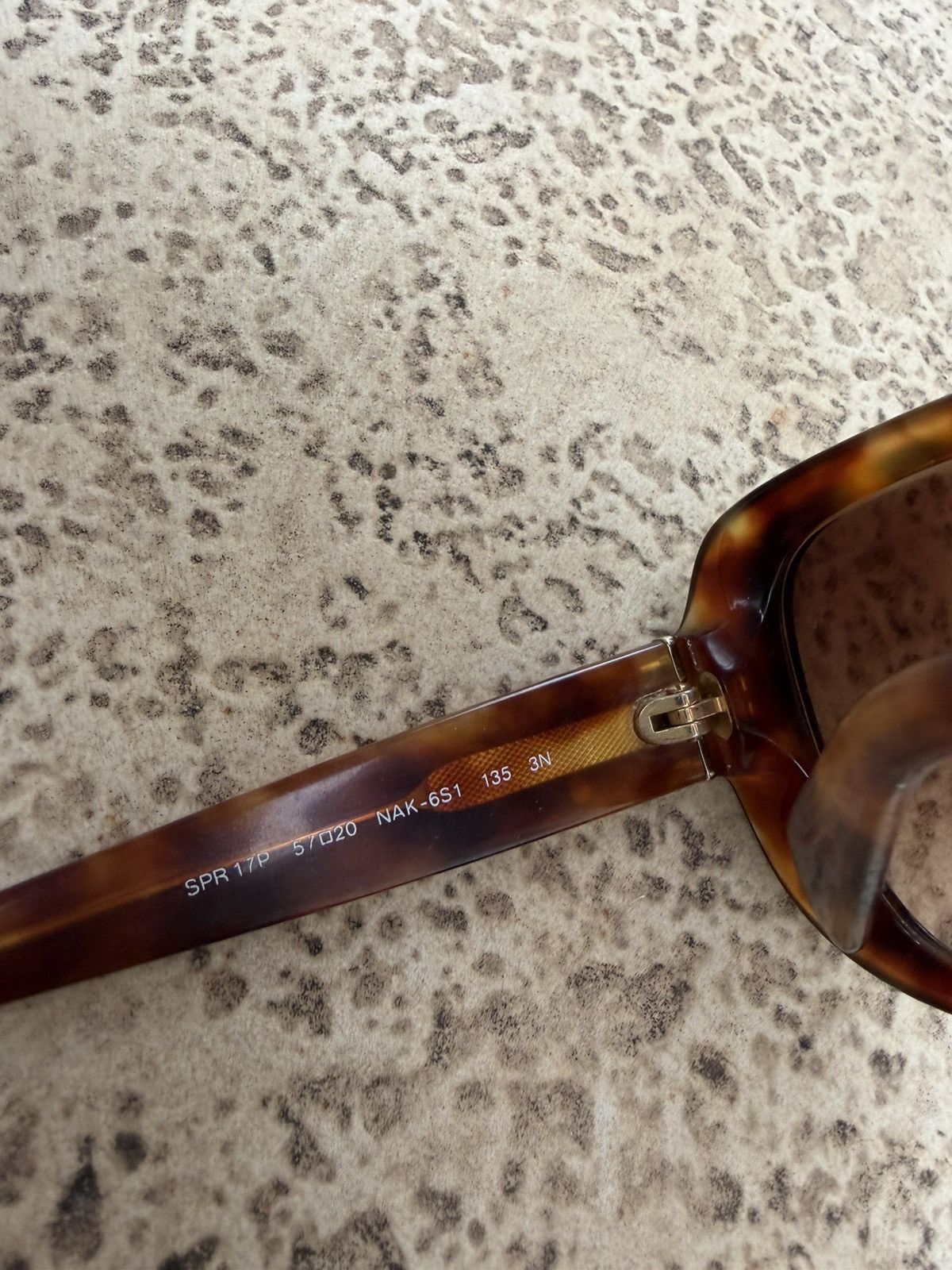 Prada Prada Sunglasses SPR 17P Brown Size ONE SIZE - 6 Thumbnail