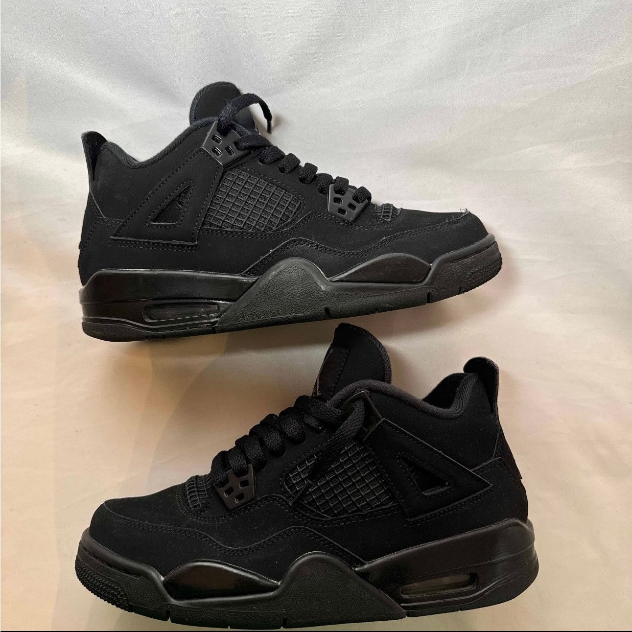 Jordan Brand × Nike Size 6 Nike Air Jordan 4 Retro GS Black Cat 2020 Men's Shoes Size US 6 / EU 39 - 2 Thumbnail