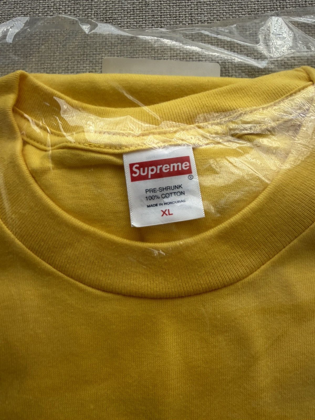 Supreme Supreme FW25 Wu-Tang Clan RZA Tee T Shirt Yellow Size XL Size US XL / EU 56 / 4 - 2 Thumbnail