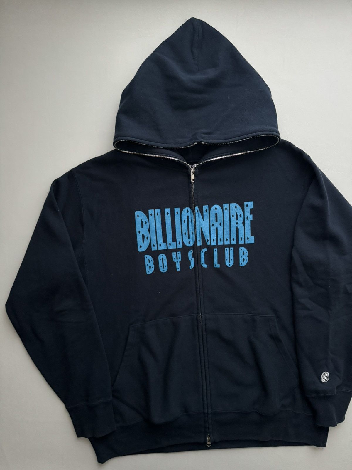 Season 3 Straight Logo Zip Hoodie