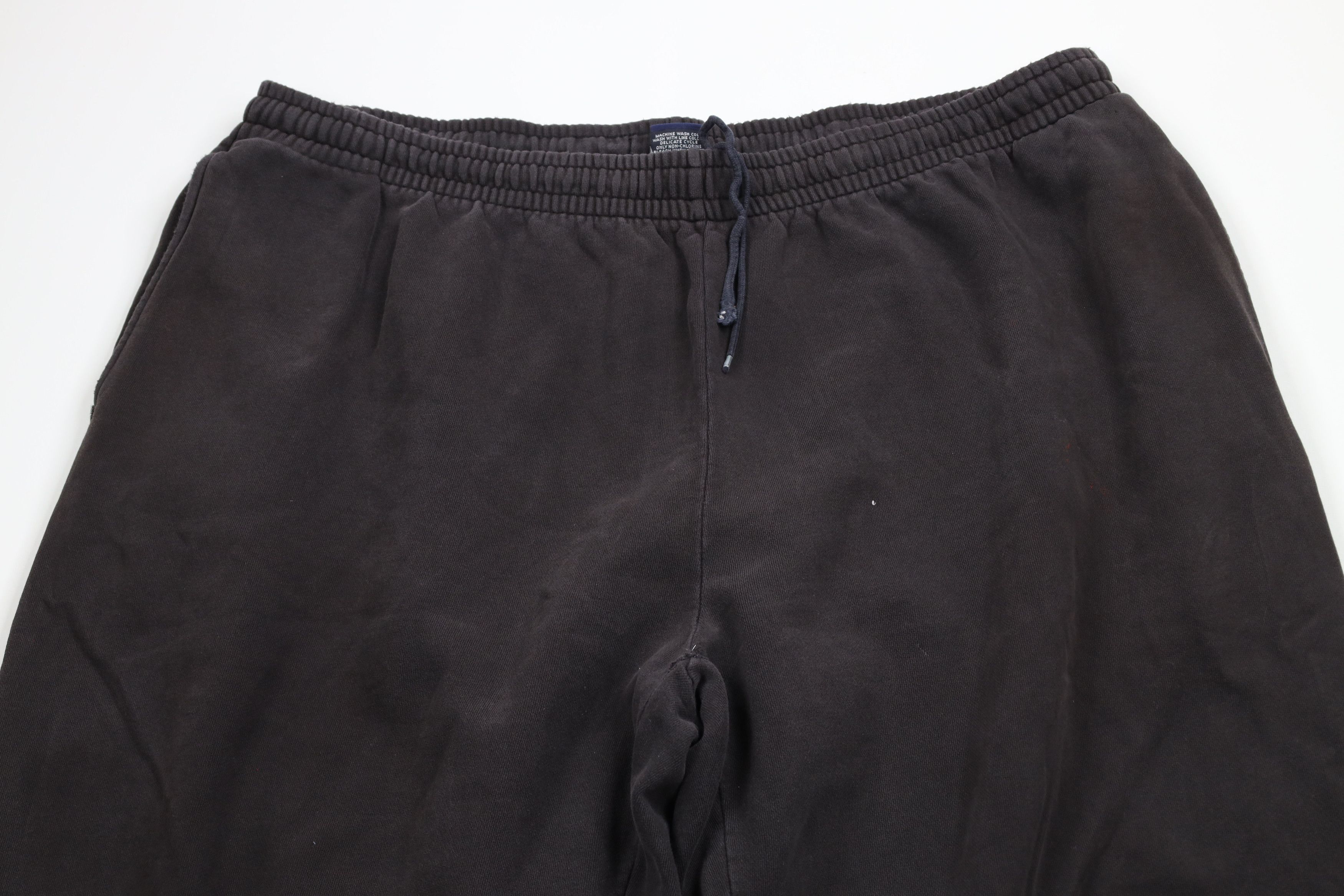 Vintage Vintage 90s Streetwear Blank Heavyweight Sweatpants Joggers Size US 42 / EU 58 - 2 Thumbnail