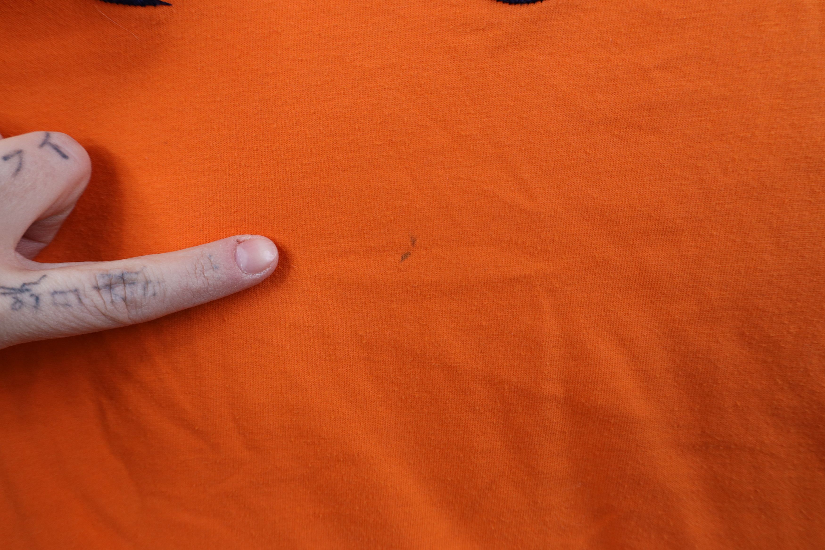 Vintage Vintage 90s Y2K Tigers Baseball Jersey T-Shirt Orange Cotton Size US L / EU 52-54 / 3 - 5 Thumbnail