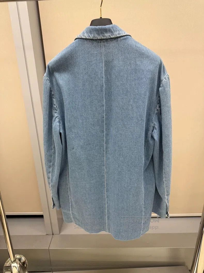 Dries Van Noten Dries Van Noten SS24 Denim Blazer. Size S / US 4 / IT 40 - 8 Thumbnail