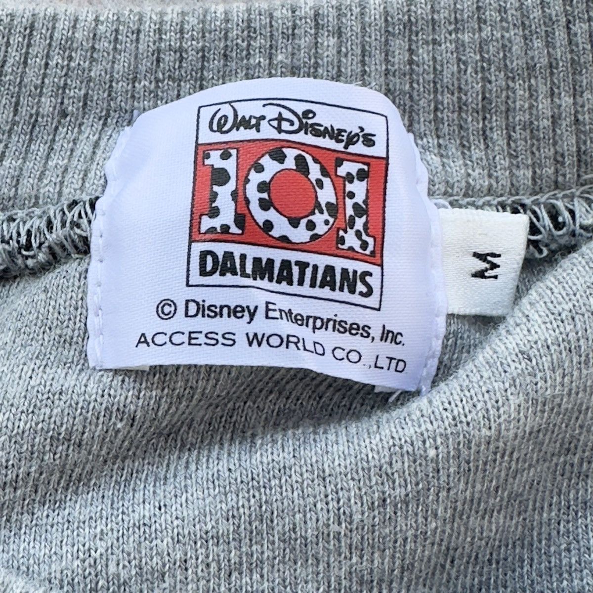 Disney VINTAGE DISNEY DALMATIANS EMBROIDED LOGO SWEATSHIRT Size US S / EU 44-46 / 1 - 6 Thumbnail
