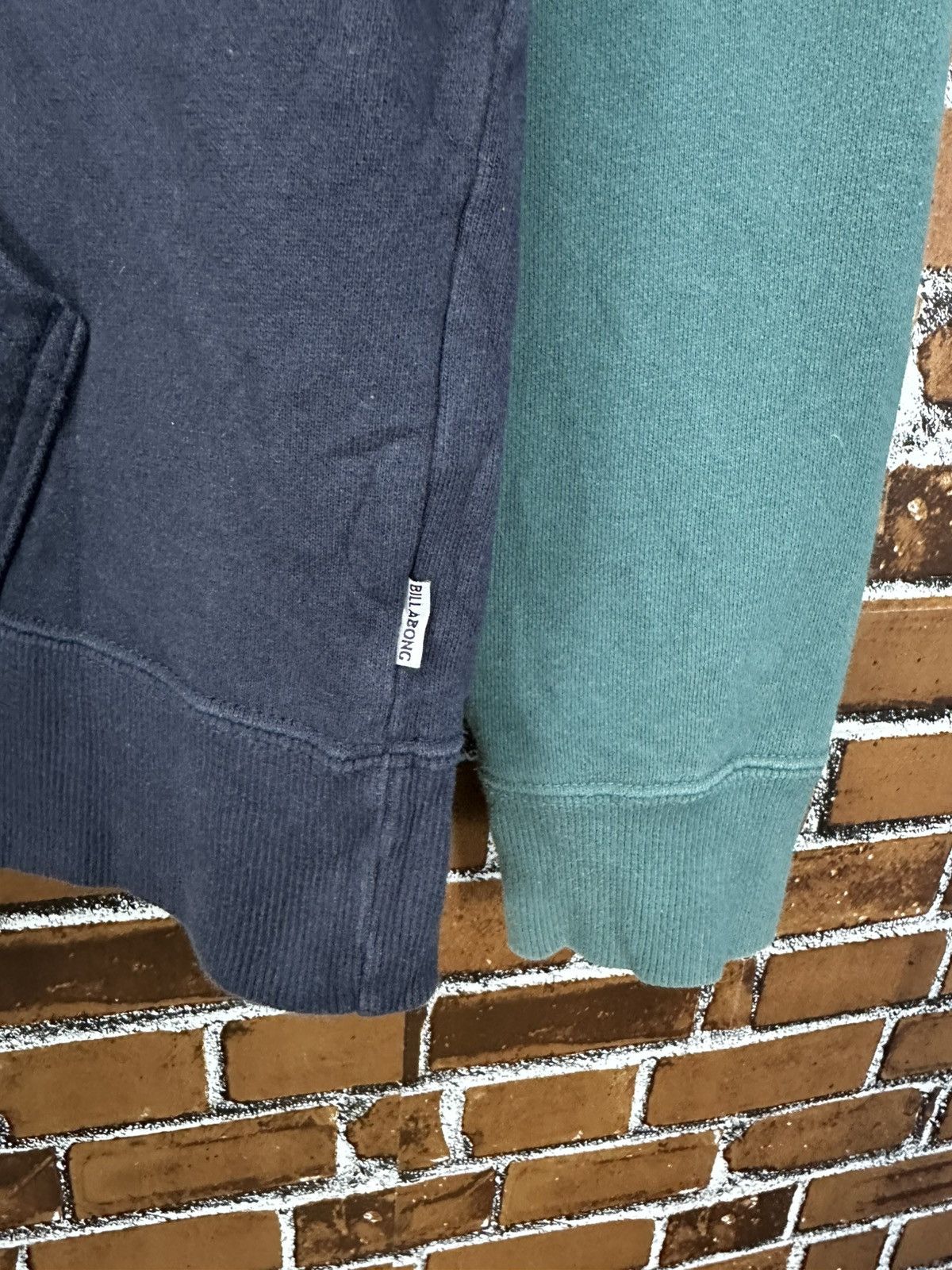 Billabong Y2k Billabong Half Zipper Color Block Hoodie Z423 Size US M / EU 48-50 / 2 - 4 Thumbnail