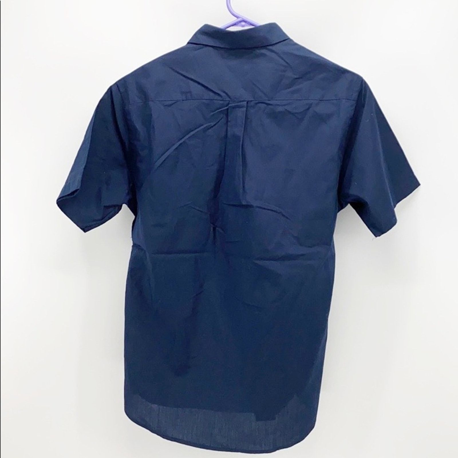 Port Authority Port Authority dark blue short sleeve button down uniform Size US M / EU 48-50 / 2 - 2 Thumbnail