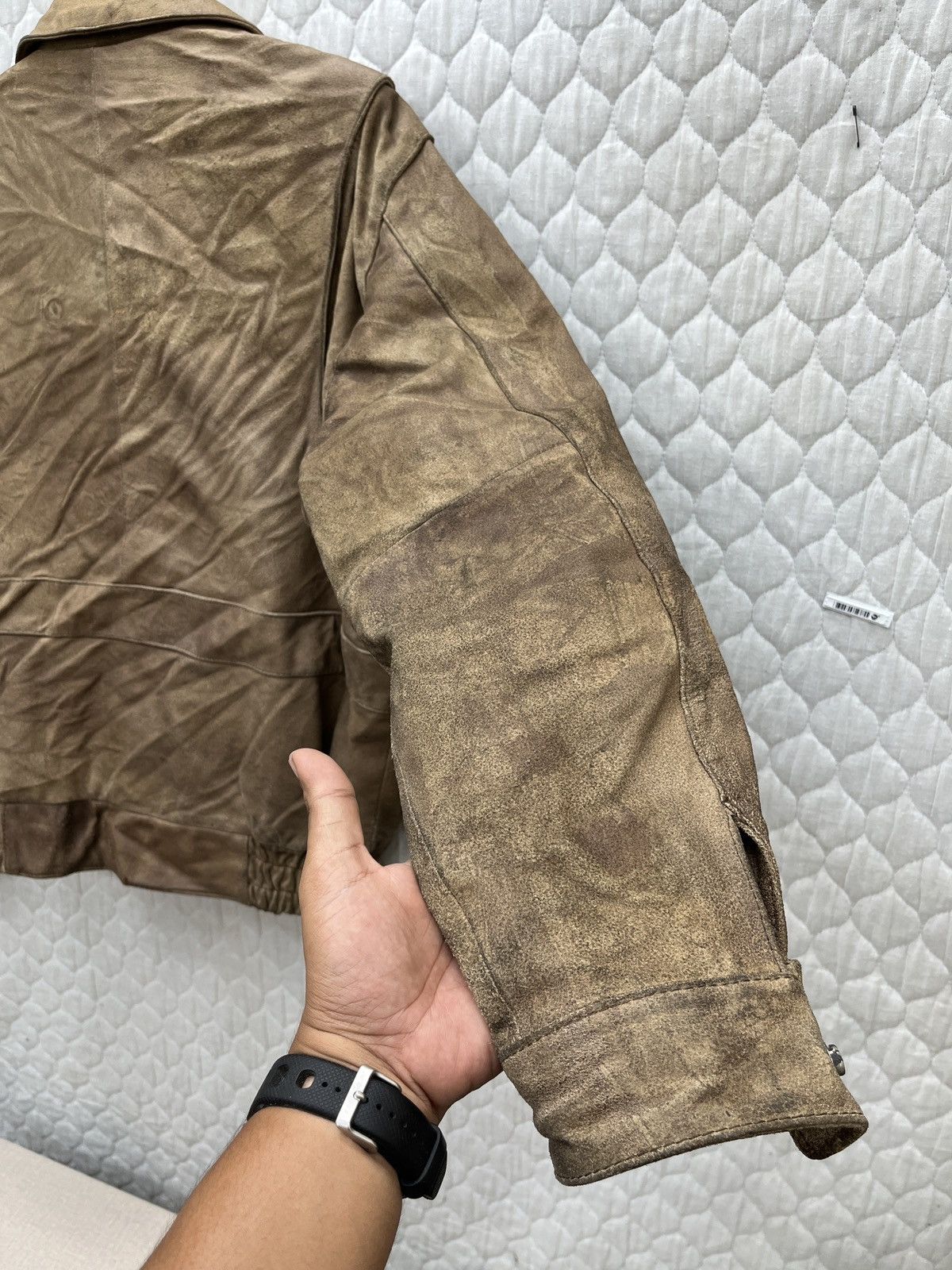 Genuine Leather 🔥🔥🔥STEALS VTG EVANS ENTERPRISE LEATHER JACKET Size US M / EU 48-50 / 2 - 23 Thumbnail