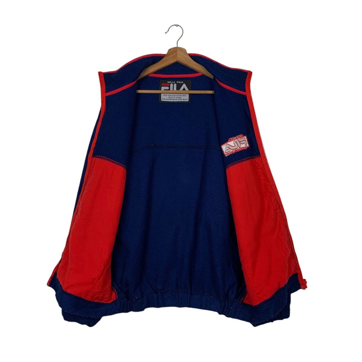 Fila 90's FILA Turtleneck Blue Zipper Fleece Jacket #2082-C91 Size US L / EU 52-54 / 3 - 11 Thumbnail