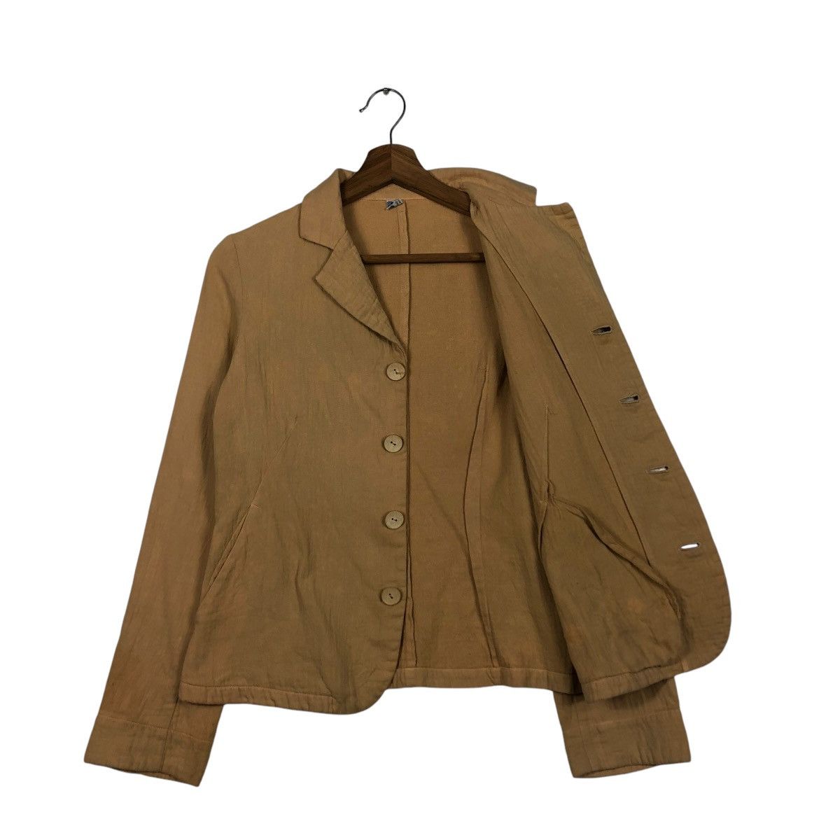 45rpm 🔥CROPPED CHORE BIKER BUTTON JACKET TRIANGLE CO. JAPAN Size US M / EU 48-50 / 2 - 13 Thumbnail