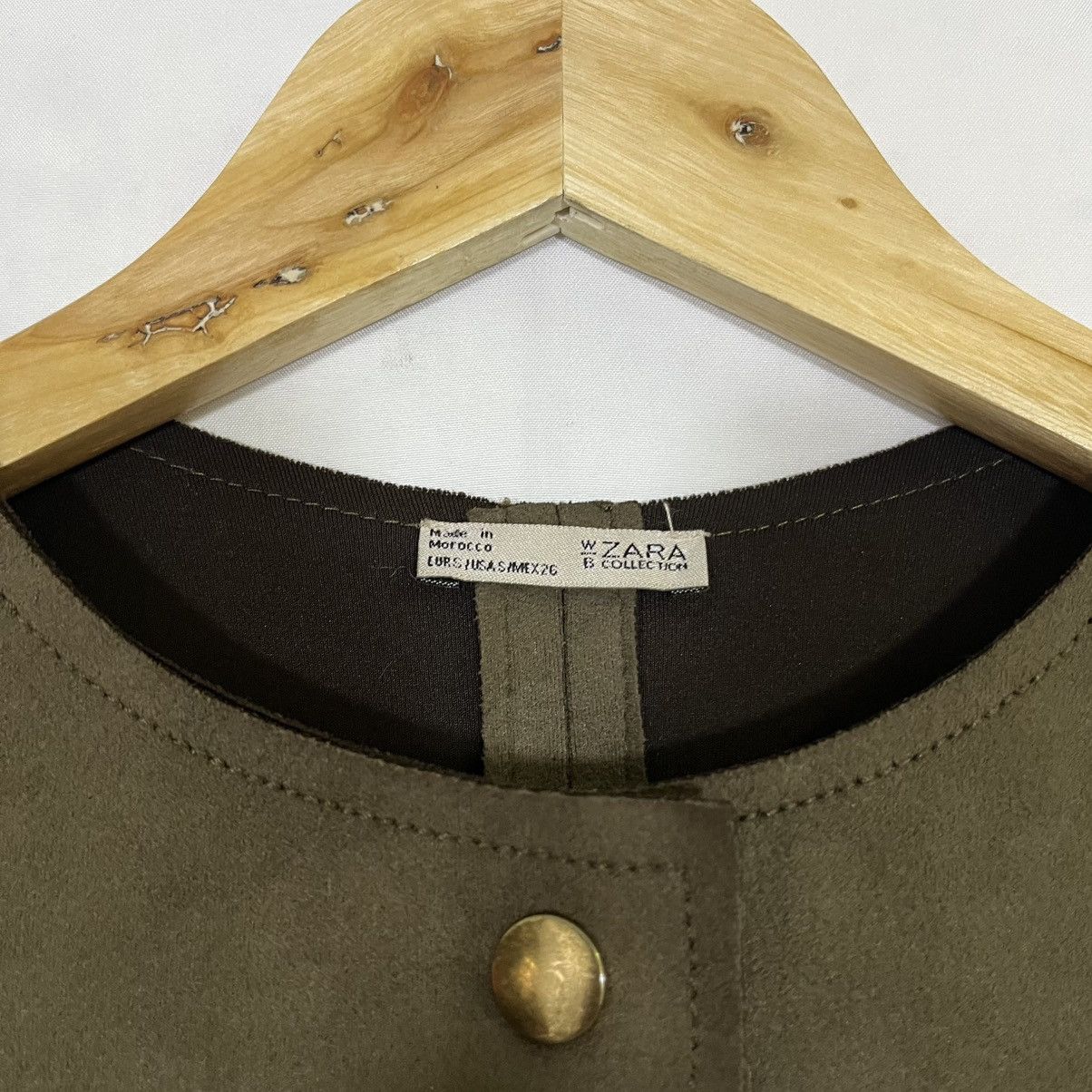 Zara ZARA BUTTON UP SUEDE LONG JACKET Size S / US 4 / IT 40 - 4 Thumbnail