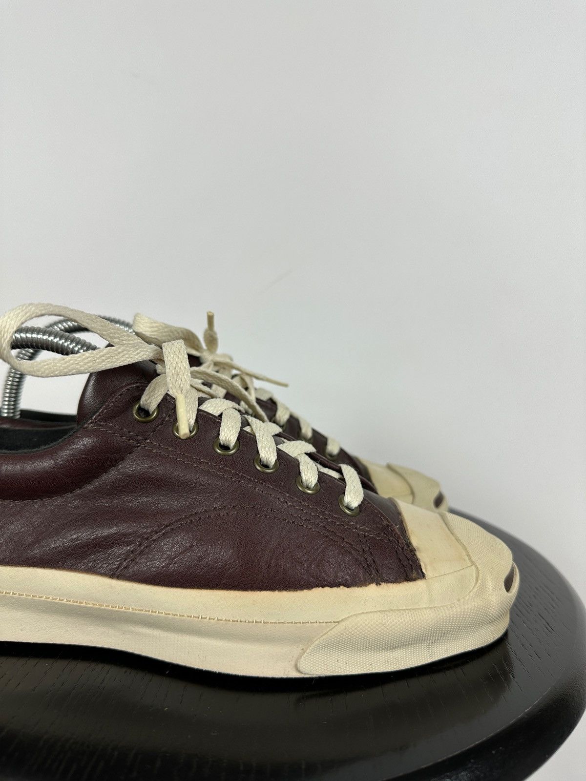 Converse Vintage Converse Jack Purcell Leather Made In USA Sneakers Size US 5.5 / EU 38 - 13 Thumbnail