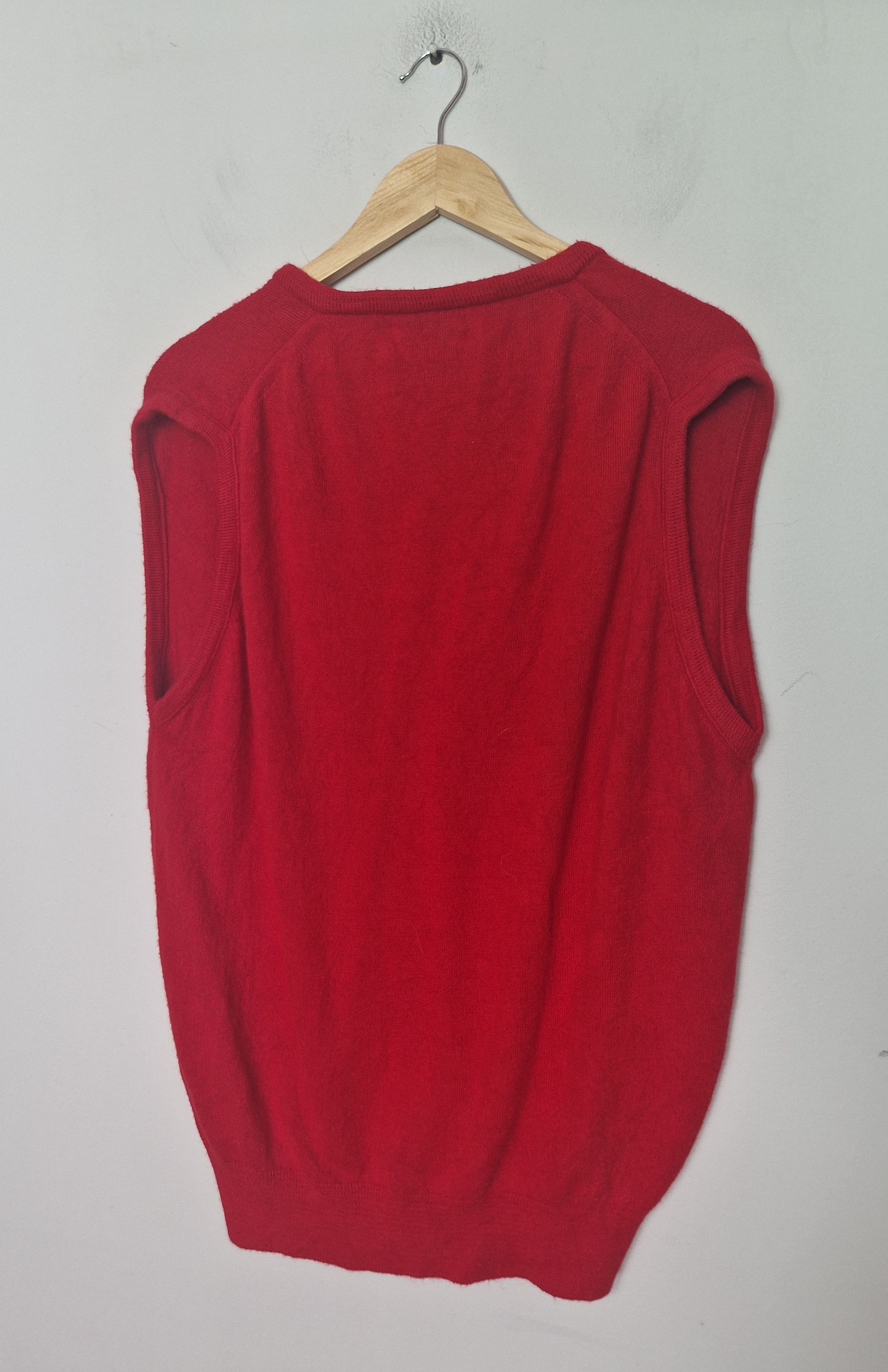 Dior × Hedi Slimane Dior vintage knitted vest Size US L / EU 52-54 / 3 - 3 Thumbnail