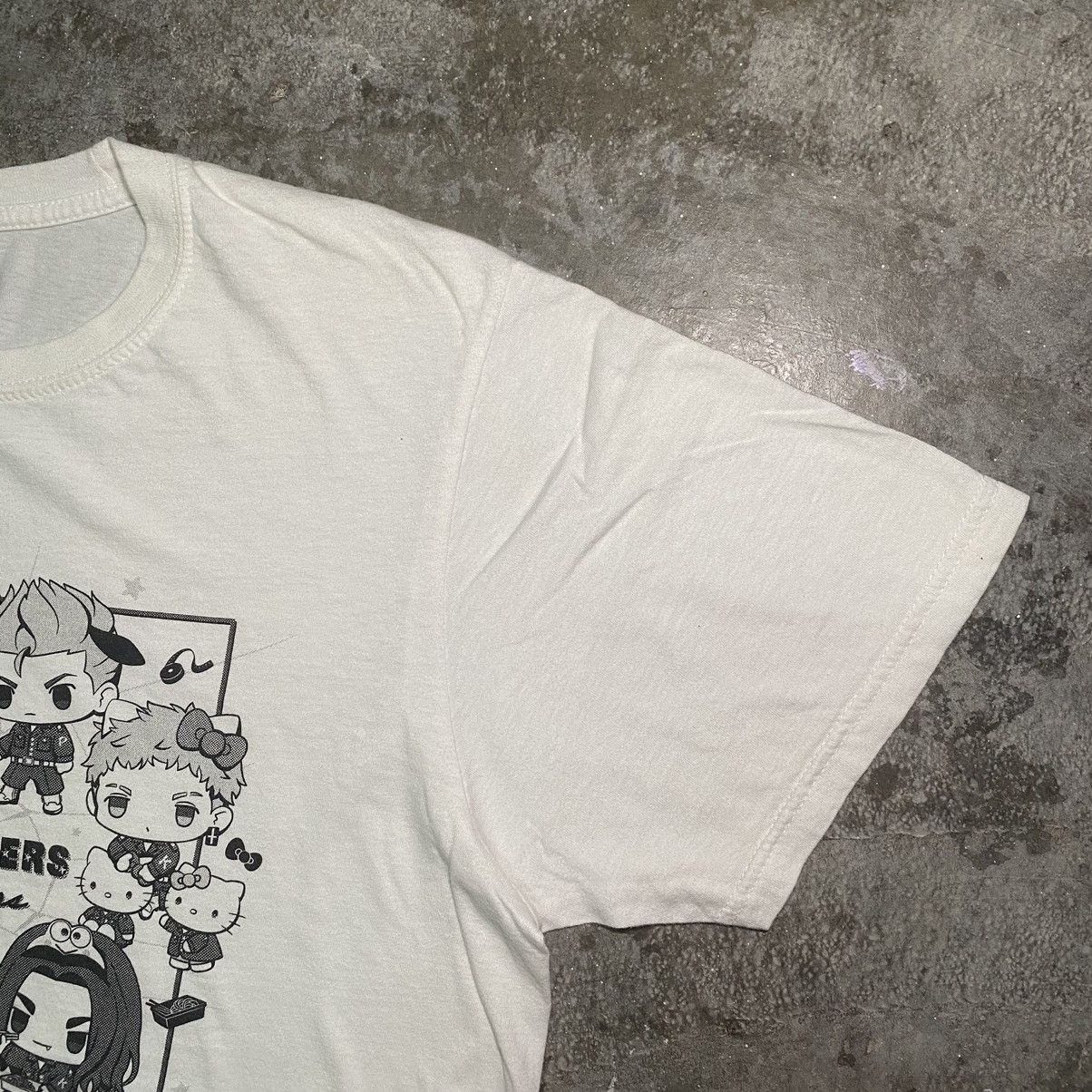 Anime Sanrio Hello Kitty x Tokyo Revengers Anime T Shirt Size US L / EU 52-54 / 3 - 7 Thumbnail