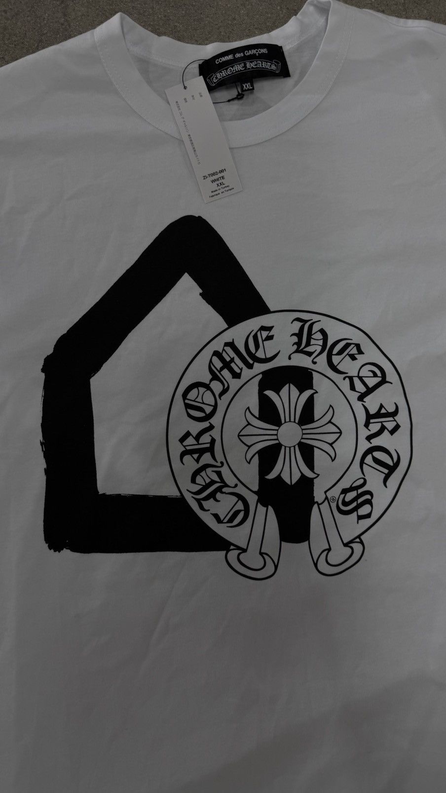 Chrome Hearts × Comme des Garcons Chrome Hearts Comme des Garcons DSM T-Shirt Size US XXL / EU 58 / 5 - 2 Thumbnail