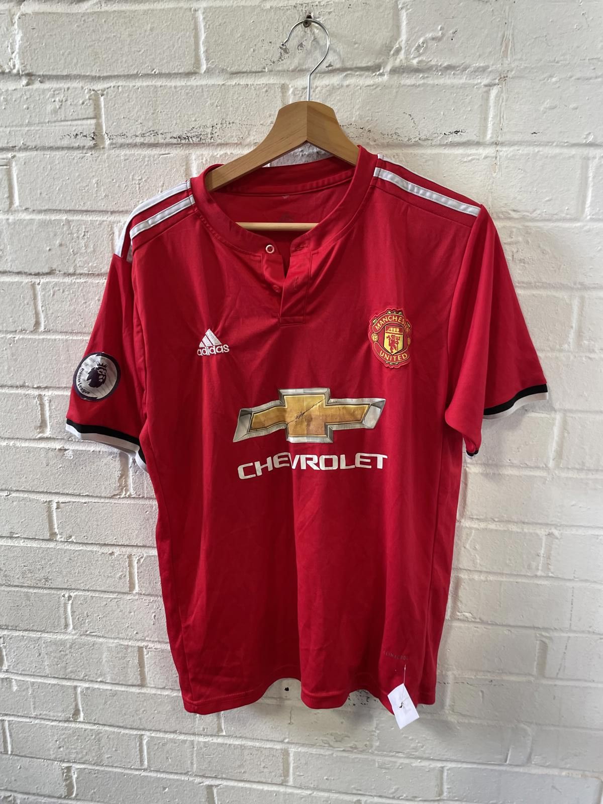 Adidas Manchester United Red ClimaCool Soccer Jersey Size US M / EU 48-50 / 2 - 1 Thumbnail