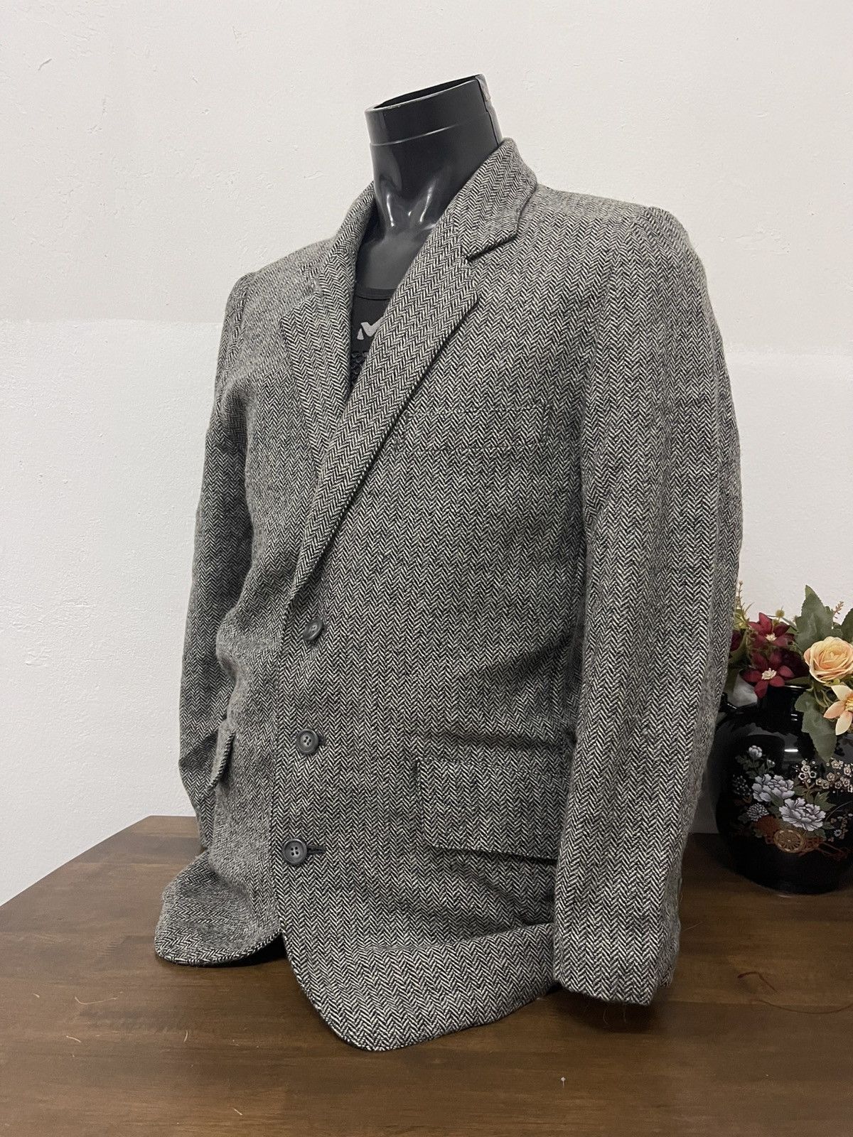 Issey Miyake × Vintage Issey Miyake Wool Coat Jacket Size US M / EU 48-50 / 2 - 2 Thumbnail