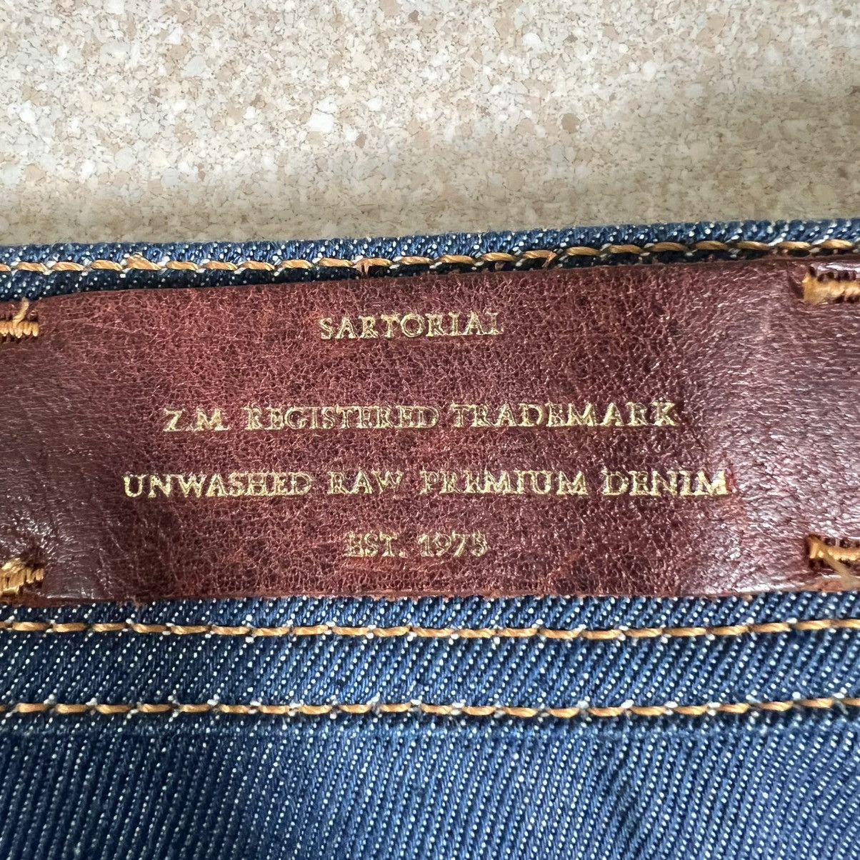Zara Zara Unwashed Raw Premium Denim Jeans Button Fly Size 30x28 Size US 30 / EU 46 - 7 Thumbnail