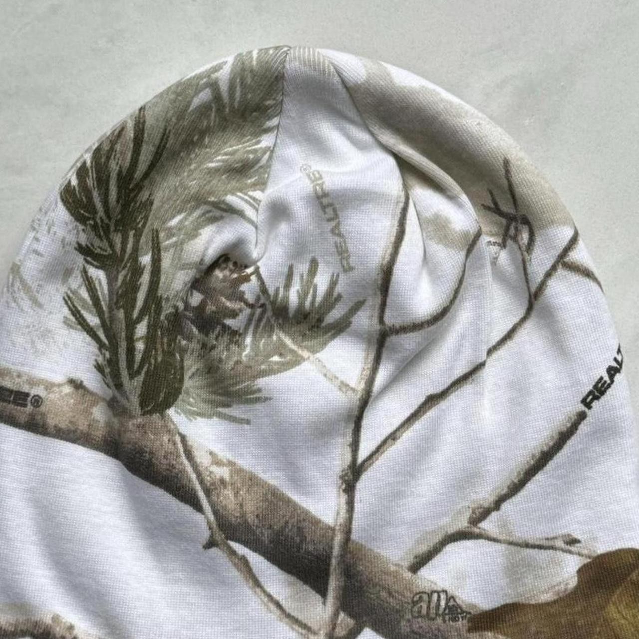 Realtree × Vintage 90s Style White Real Tree Essential Cute Beanie Size ONE SIZE - 3 Thumbnail