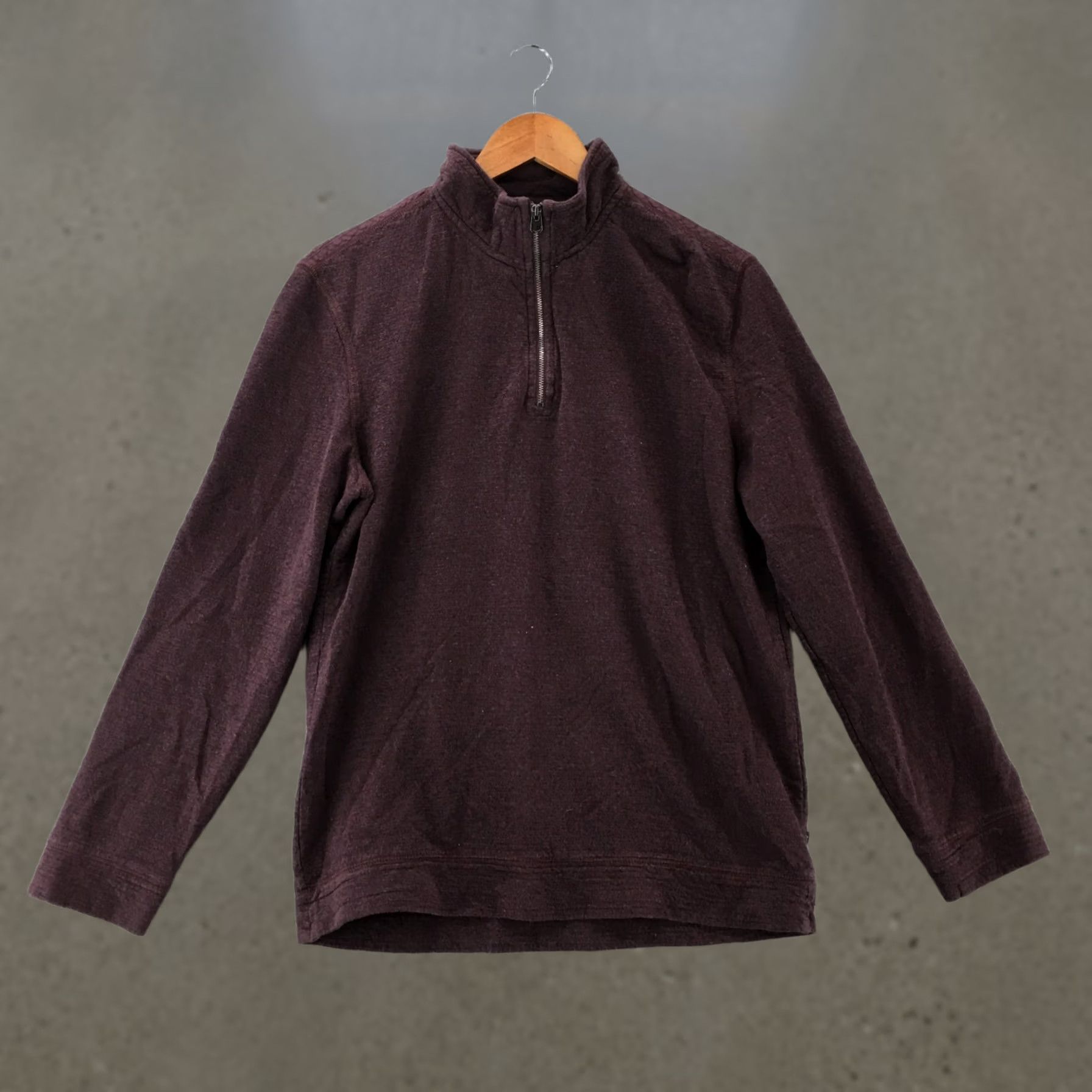 Calvin Klein Calvin Klein Jeans Quarter Zip Sweater Womens Medium Purple Long Sleeve Pullover Size M / US 6-8 / IT 42-44 - 1 Thumbnail