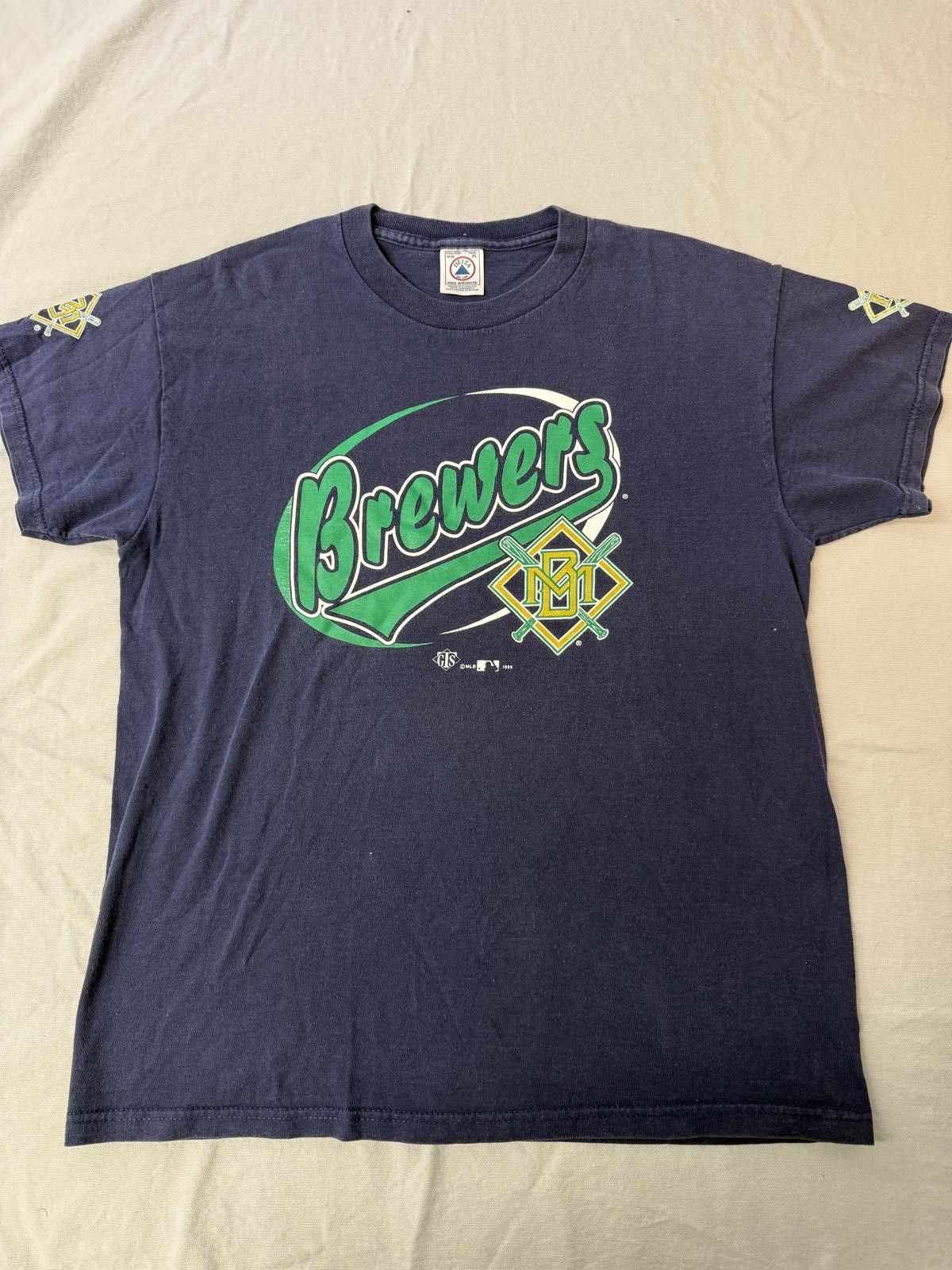 Delta VTG Milwaukee Brewers Baseball T-shirt 1999 - Youth XL Size US XL / EU 56 / 4 - 1 Thumbnail