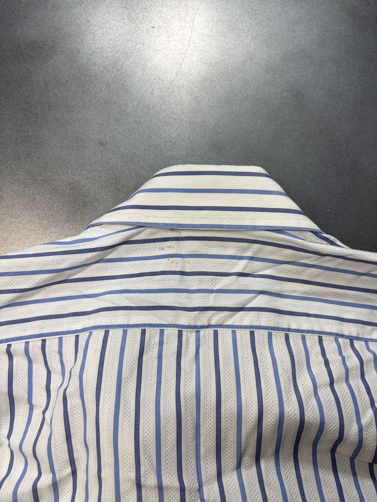 Pal Zileri 2000s Pal Zileri Dress Shirt Stripe Button Up Longsleeve Y2K Size US M / EU 48-50 / 2 - 14 Thumbnail