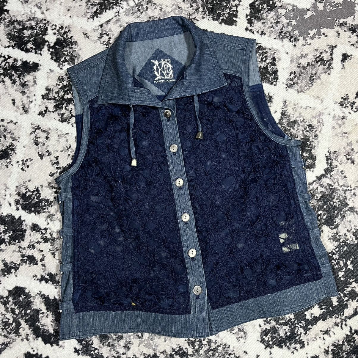 If Six Was Nine × Japanese Brand × Vintage Japanese Brand Kaoryinu mesh knit Size US S / EU 44-46 / 1 - 3 Thumbnail