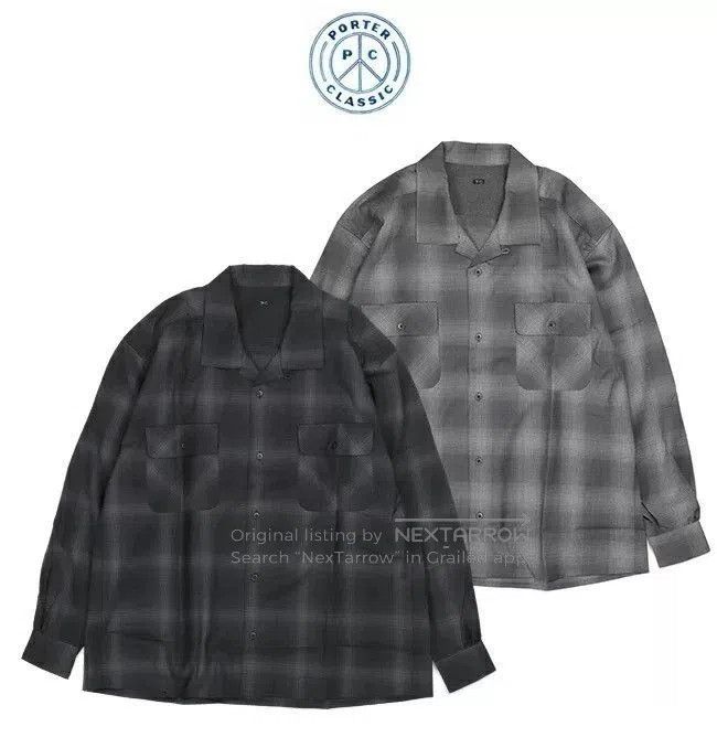 Porter Classic Porter Classic Wool Plaid Shirt Jacket. Size US M / EU 48-50 / 2 - 1 Thumbnail