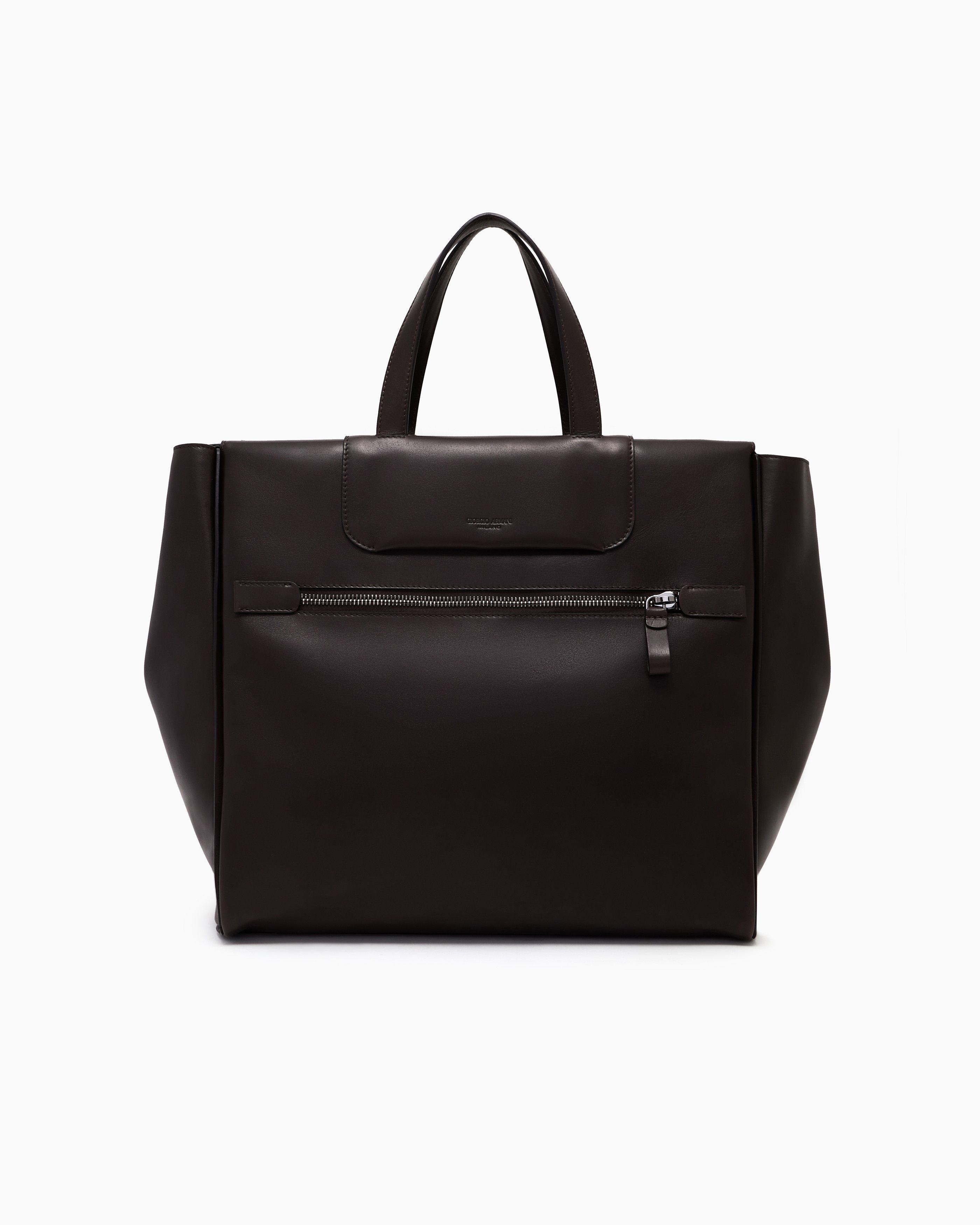 Giorgio Armani GIORGIO ARMANI Men Runway Culfskin WEEKENDER DUFFEL Bag Size ONE SIZE - 3 Thumbnail