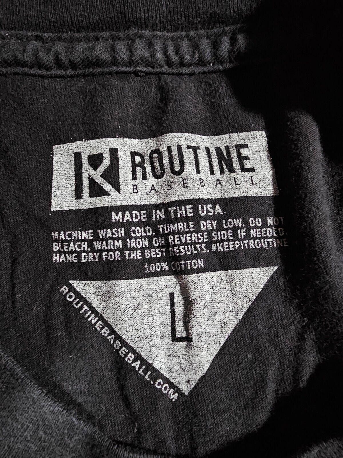Designer routine baseball tshirt shagger swagger Large made in USA Size US L / EU 52-54 / 3 - 3 Thumbnail