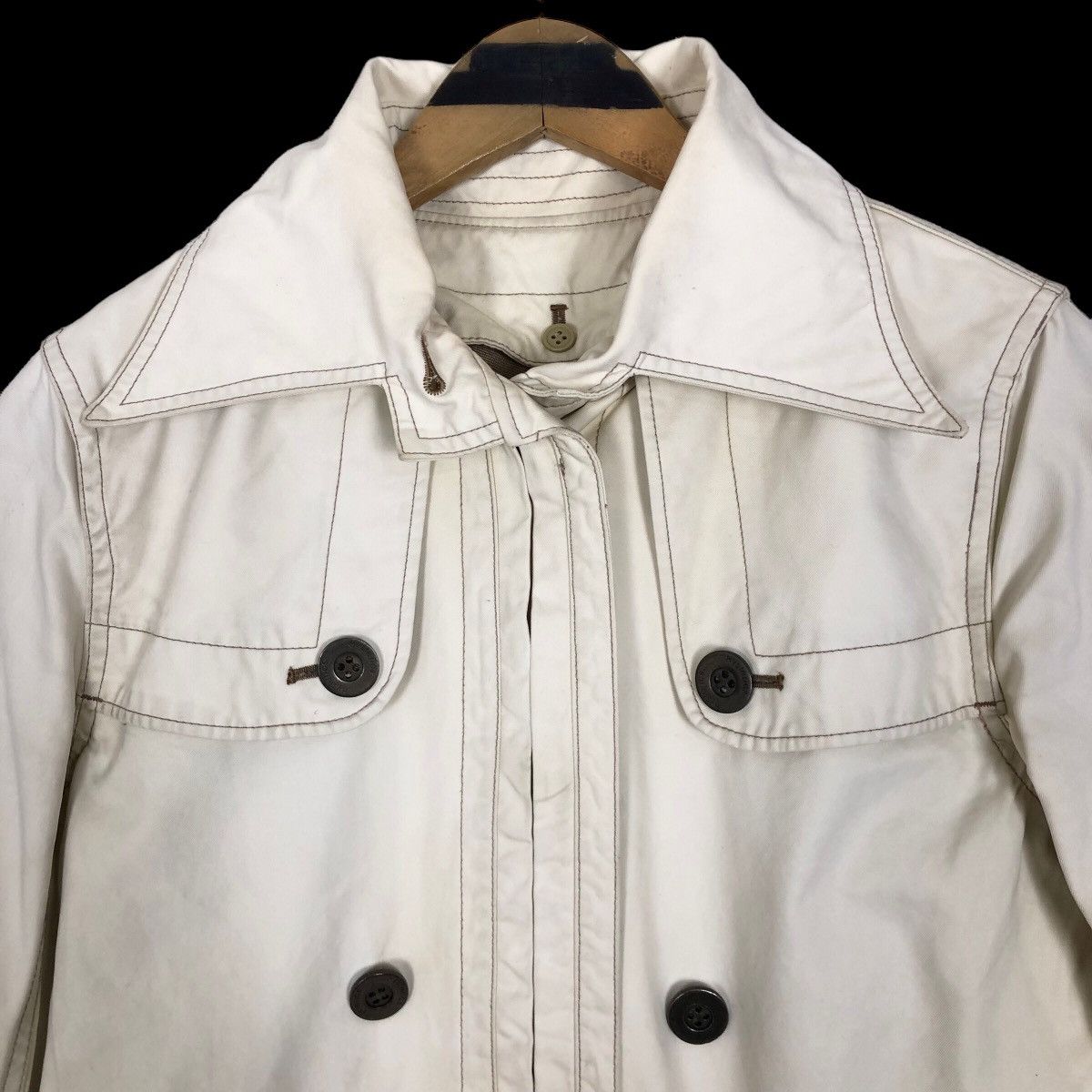 Hysteric Glamour Vintage Hysteric Glamour Cotton Canvas Trench Coat Size M / US 6-8 / IT 42-44 - 10 Thumbnail