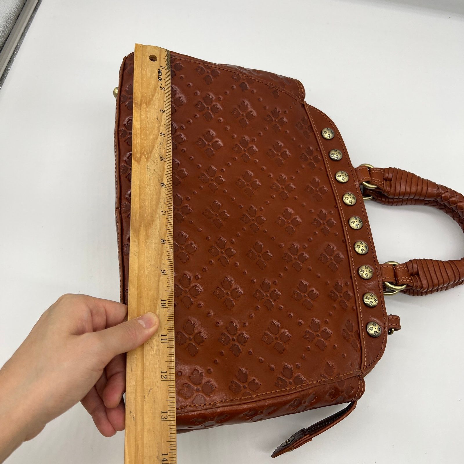 Other Patricia Nash Womens Purse Discovery Leather Embossed Size ONE SIZE - 10 Thumbnail