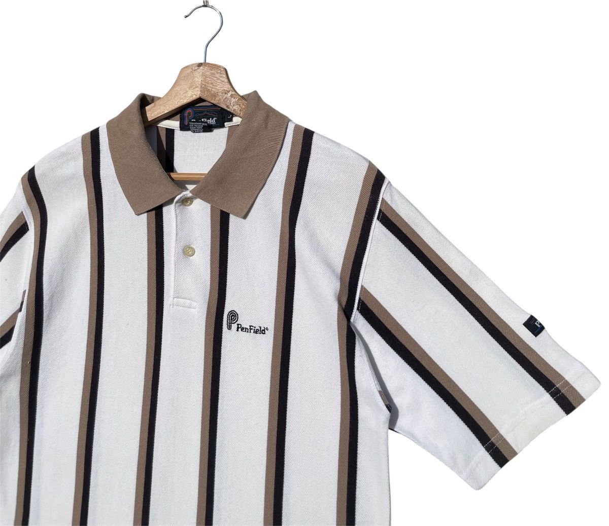 Penfield 🔥Accept Binding Offer🔥 Penfield Polo Shirt Stripes Size US L / EU 52-54 / 3 - 3 Thumbnail