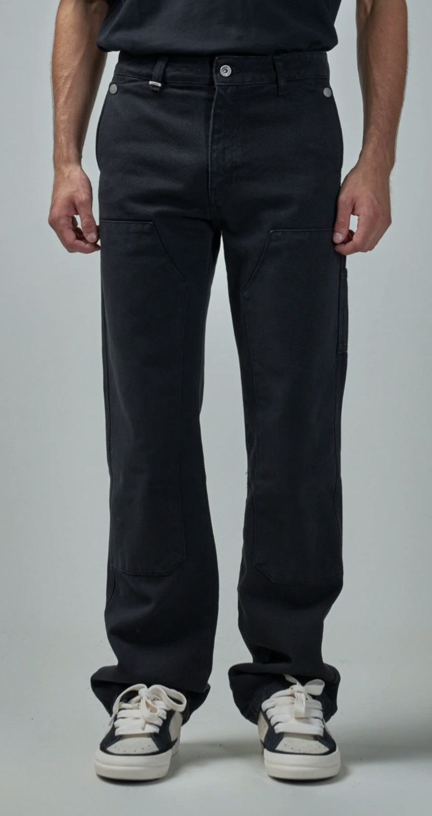 Other Flâneur Black Carpenter Straight Jeans Size US 32 / EU 48 - 1 Thumbnail